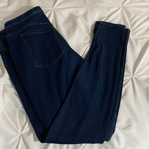 Dark Blue Women's Skinny Jeans - Hue super stretchy